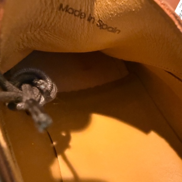 Magnanni Hampton Wingtip Oxfords Size 47 | New in Box | Cognac Spanish Leather - Picture 9 of 16